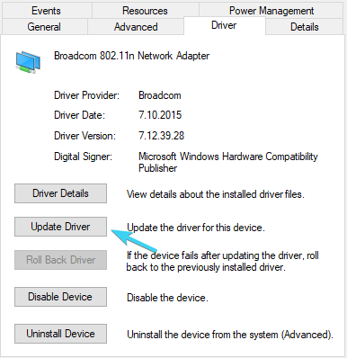 windows 10 network adapter driver download
